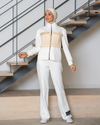 multi-fabric tracksuit