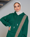 assymetric embroidery tracksuit