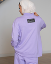 diagonal cut tracksuit with buttons