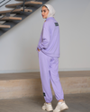diagonal cut tracksuit with buttons