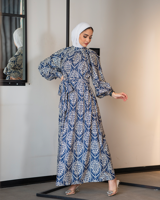 printed chamois dress
