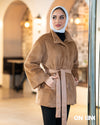 Short faux fur jacket