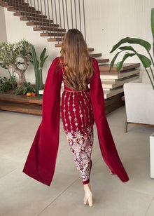  velvet long sleeve dress