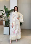 Linen tassels dress