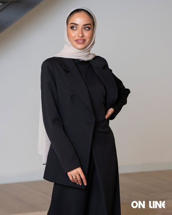 Jumpsuit with blazer