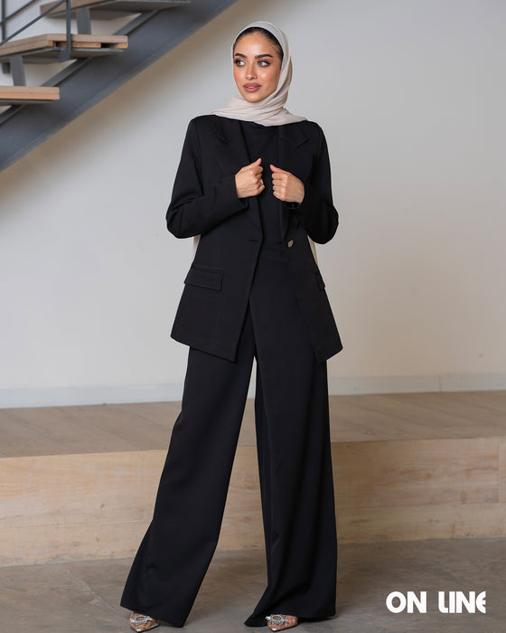 Jumpsuit with blazer