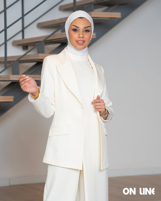 Jumpsuit with blazer