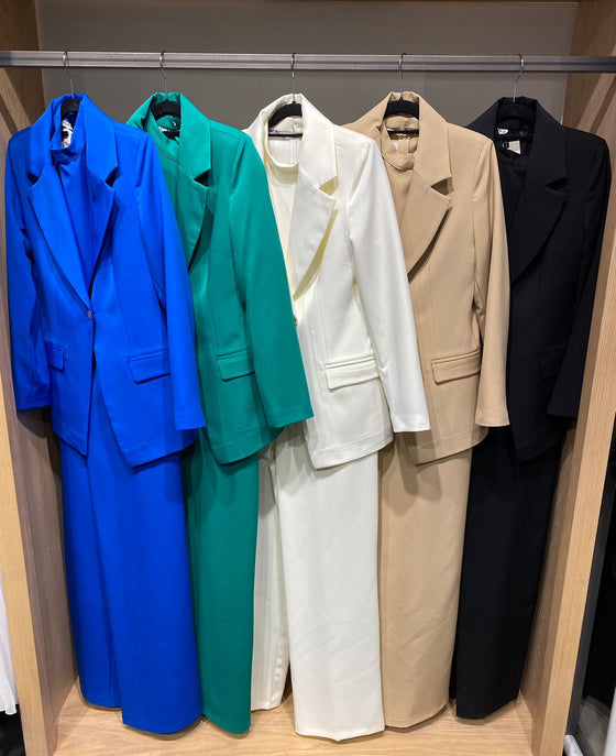 Jumpsuit with blazer