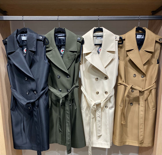 long waterproof vest